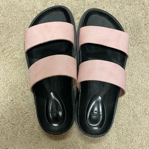 Zara pink sandals - never worn